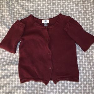 Burgundy Cardigan *LOWEST PRICE*